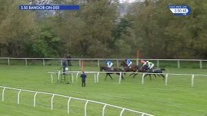 Video preview image for Bangor-On-Dee 15:50 - Call Star Sports On 08000 521321 Novices' Hurdle (4)
