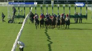 Video preview image for Musselburgh 14:50 - Racing UK's Biggest Ever Flat Season Handicap (5) (Div 2)