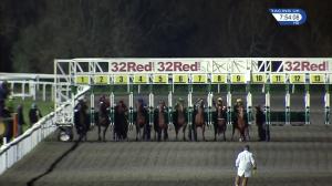 Video preview image for Kempton Park 19:45 - 32Red On The App Store Nursery Handicap (4)