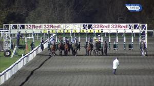 Video preview image for Kempton Park 18:15 - 32Red On The App Store Fillies' Novice Stakes (5)