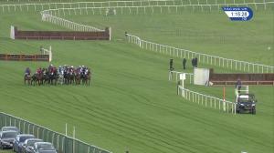 Video preview image for Aintree 13:15 - Kay Pinfold 100th Birthday Conditional Jockeys' Handicap Hurdle (3)