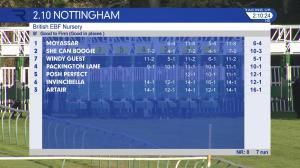Video preview image for Nottingham 14:10 - British EBF Nursery Handicap (2)
