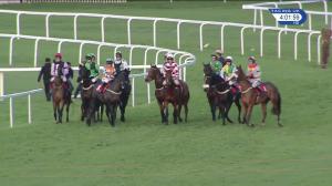 Video preview image for Sandown Park 16:00 - 188Bet Mobile Bet10 Get10 Standard Open National Hunt Flat (4)