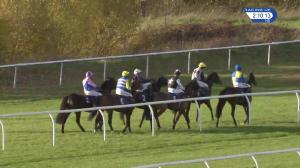 Video preview image for Huntingdon 14:10 - Jo Andrews Belated Birthday Wishes Michaelmas Handicap Hurdle (2)