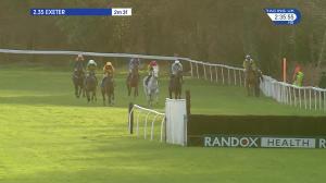 Video preview image for Exeter 14:35 - Heavitree Brewery Plc Novices' Chase (2)