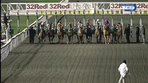 Video preview image for Kempton Park 19:45 - 32Red Handicap (3)