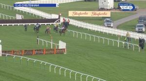 Video preview image for Cheltenham 12:45 - Neville Lumb Novices' Chase (2)