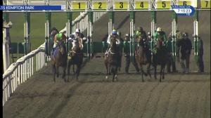 Video preview image for Kempton Park 19:15 - Roa/Racing Post Owners' Jackpot Nursery Handicap (4)