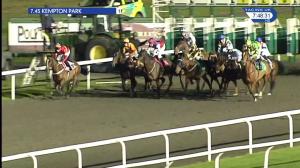 Video preview image for Kempton Park 19:45 - 32Red Handicap (3)