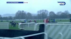 Video preview image for Cheltenham 15:40 - olbg.com Mares' Handicap Hurdle (2)