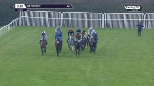 Video preview image for Wetherby 15:20 - We're Jumping Again Tomorrow Handicap Hurdle (Qualifier) (4)