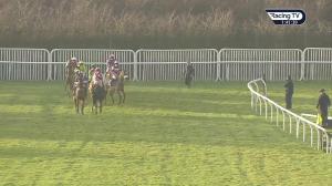 Video preview image for Wetherby 13:40 - Watch Racing TV In Stunning HD Juvenile Hurdle (4)
