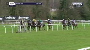 Video preview image for Newbury 13:50 - Betway Heed Your Hunch Handicap Hurdle (2)