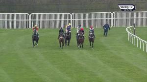 Video preview image for Wetherby 12:45 - Every Race Live On Racing TV Juvenile Maiden Hurdle (5)