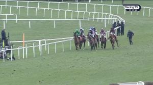 Video preview image for Sandown Park 12:15 - Unibet Juvenile Hurdle (3)