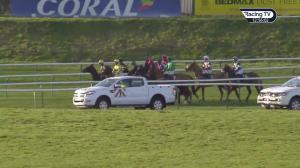 Video preview image for Ayr 12:55 - Follow @racingtv On Twitter Conditional Jockeys' Handicap Hurdle (5)