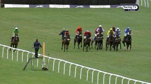 Video preview image for Newbury 13:10 - Ebm Handicap Hurdle (4)