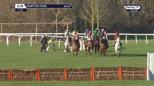 Video preview image for Kempton Park 15:10 - Matchbook Best Value Exchange Handicap Hurdle (5) (Div 1)