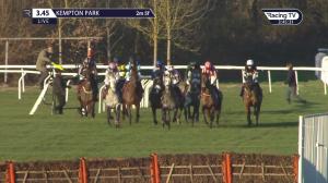 Video preview image for Kempton Park 15:45 - Matchbook Best Value Exchange Handicap Hurdle (5) (Div 2)