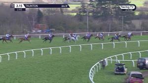Video preview image for Taunton 14:15 - Racing To School Novices' Hurdle (4) (Div 2)