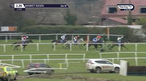 Video preview image for Market Rasen 14:20 - Sherwood Marquees Mares' Handicap Chase (4)