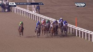 Video preview image for Chelmsford City 20:00 - Double Delight Hat-Trick Heaven At totesport.com Novice Stakes (4)