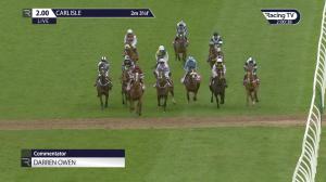 Video preview image for Carlisle 14:00 - racingtv.com Novices' Hurdle (4)