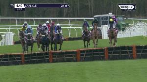 Video preview image for Carlisle 16:40 - Introducing Racing TV Handicap Hurdle (Qualifier) (4)