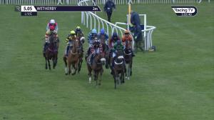 Video preview image for Wetherby 17:05 - Irish Thoroughbred Marketing Mares' Standard Open National Hunt Flat (5)