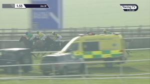 Video preview image for Catterick Bridge 13:55 - Watch Racing TV Now Novices' Handicap Chase (4)