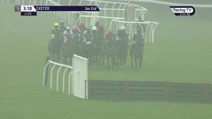 Video preview image for Exeter 15:10 - Gg Tips 'National Hunt' Novices' Hurdle (4)