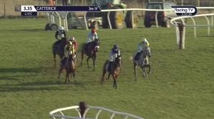Video preview image for Catterick Bridge 15:35 - Like Racing TV On Facebook Handicap Chase (3)