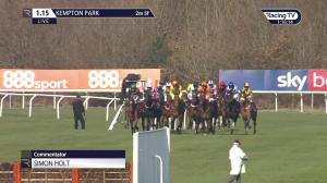 Video preview image for Kempton Park 13:15 - 888Sport Handicap Hurdle (3)