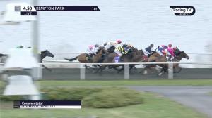 Video preview image for Kempton Park 16:50 - 100% Profit Boost At 32redsport.com Handicap (6) (Div 1)