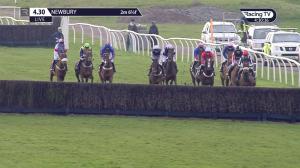 Video preview image for Newbury 16:30 - Indulge Chase (Novices' Limited Handicap) (4)