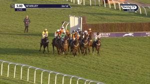 Video preview image for Newbury 17:00 - West Berkshire Racing Club Mares' Standard Open National Hunt Flat (5)