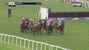 Video preview image for Newbury 15:45 - Awdry Bailey & Douglas Supporting Greatwood Novices' Handicap Hurdle (4)