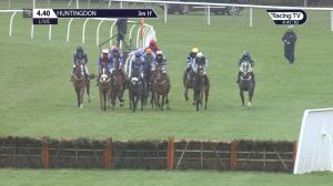 Video preview image for Huntingdon 16:40 - Join Racing TV Now Handicap Hurdle (5)