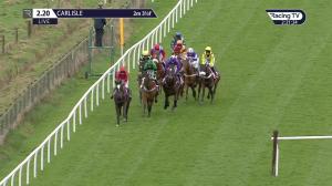 Video preview image for Carlisle 14:20 - racingtv.com 'Hands and Heels' Handicap Hurdle (Conditional Jockeys' and Amateur Riders') (5)