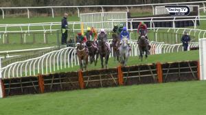 Video preview image for Carlisle 15:55 - Watch Racing TV Now Novices' Handicap Hurdle (5)