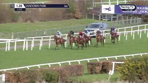 Video preview image for Sandown Park 13:20 - Get Switched On With Matchbook Juvenile Handicap Hurdle (3)