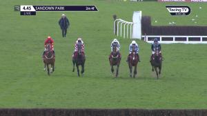 Video preview image for Sandown Park 16:45 - Matchbook Betting Exchange Handicap Chase (Qualifier) (3)