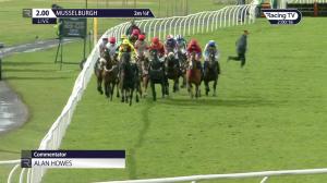 Video preview image for Musselburgh 14:00 - Follow RacingTV On Twitter Maiden Hurdle (4)