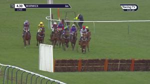 Video preview image for Warwick 16:30 - Pony Racing Authority Graduates Handicap Hurdle (Conditional Jockeys' and Amateur Riders') (4)
