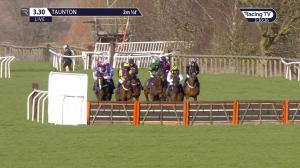Video preview image for Taunton 15:30 - Follow @willhillracing On Twitter Mares' Handicap Hurdle (4)