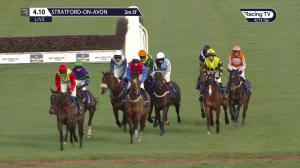 Video preview image for Stratford-on-Avon 16:10 - BetVictor Horse Racing Multiples Cash Out Novices' Hunters' Chase (5)