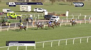 Video preview image for Market Rasen 13:45 - Download The Star Sports App Now! Mares' Novices' Hurdle (4)
