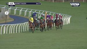 Video preview image for Market Rasen 16:25 - Download The Star Sports App Now! Handicap Hurdle (4)