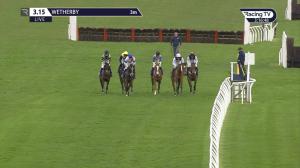 Video preview image for Wetherby 15:15 - racingtv.com Handicap Hurdle (2)