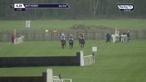 Video preview image for Wetherby 16:20 - Watch Irish Racing On Racing TV Handicap Chase (4)